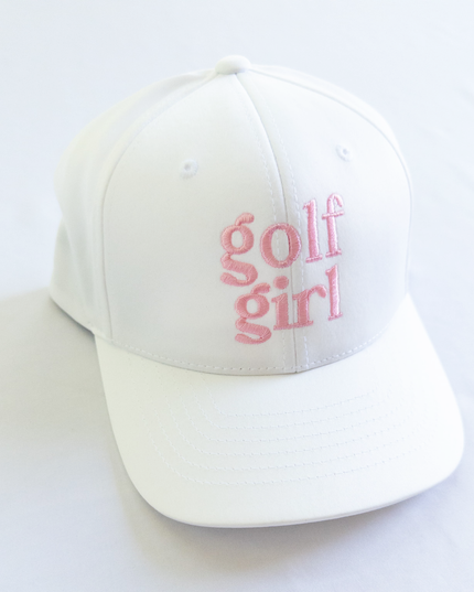 Golf Girl Youth Snapback Hat - Pink
