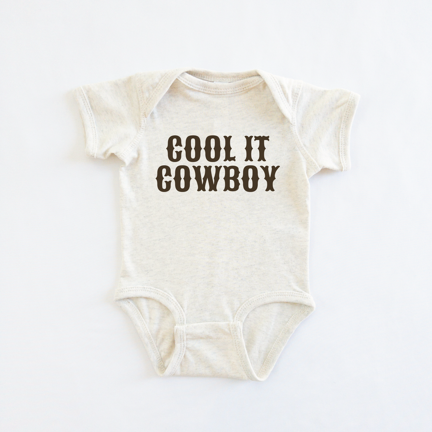 Cool It Cowboy Wild West Theme Toddler Kids T-Shirt or Baby Bodysuit