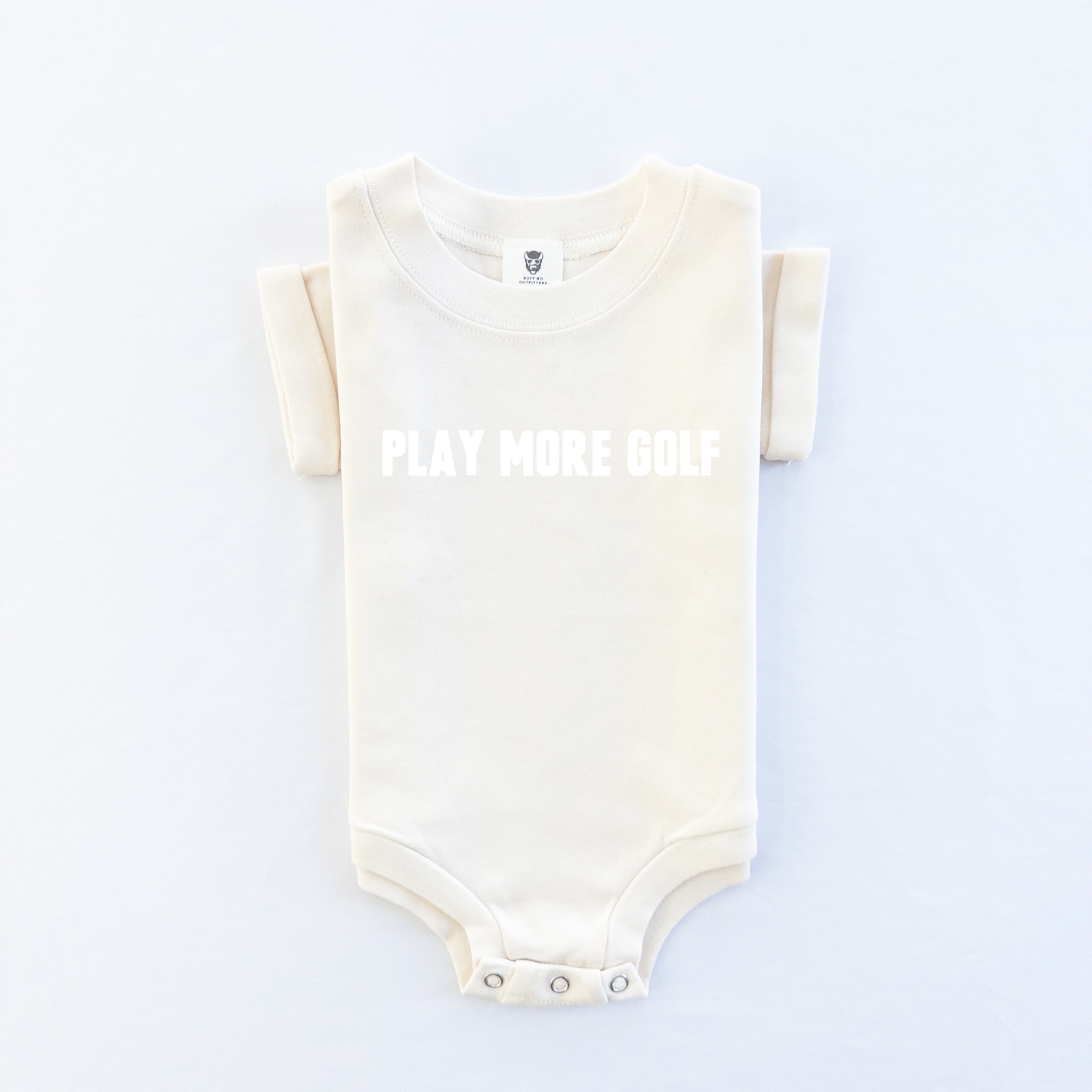 Play More Golf Theme Baby Infant Bodysuit Onesie®
