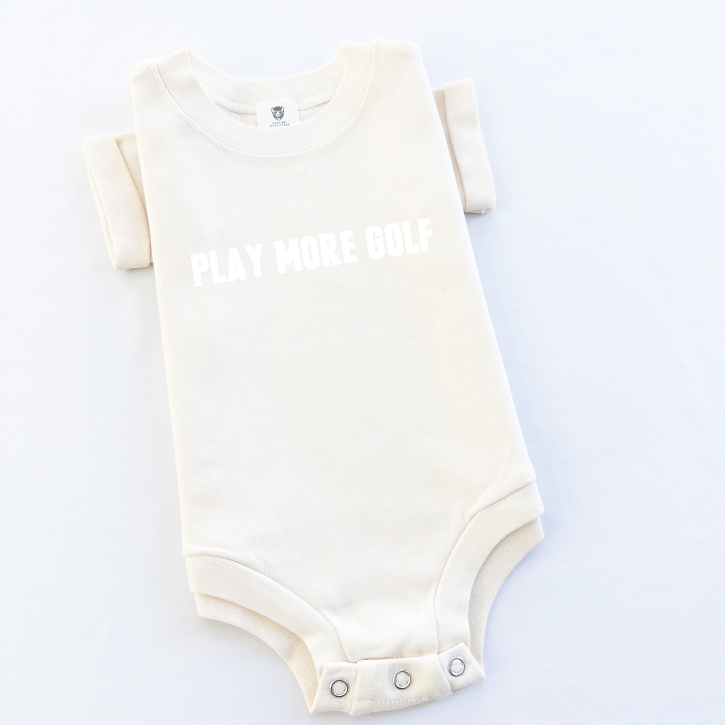 Play More Golf Theme Baby Infant Bodysuit Onesie®