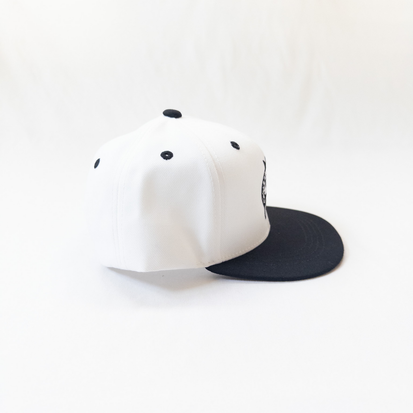 Punk Rock Golf Ball Youth Snapback Flat Bill Trucker Hat