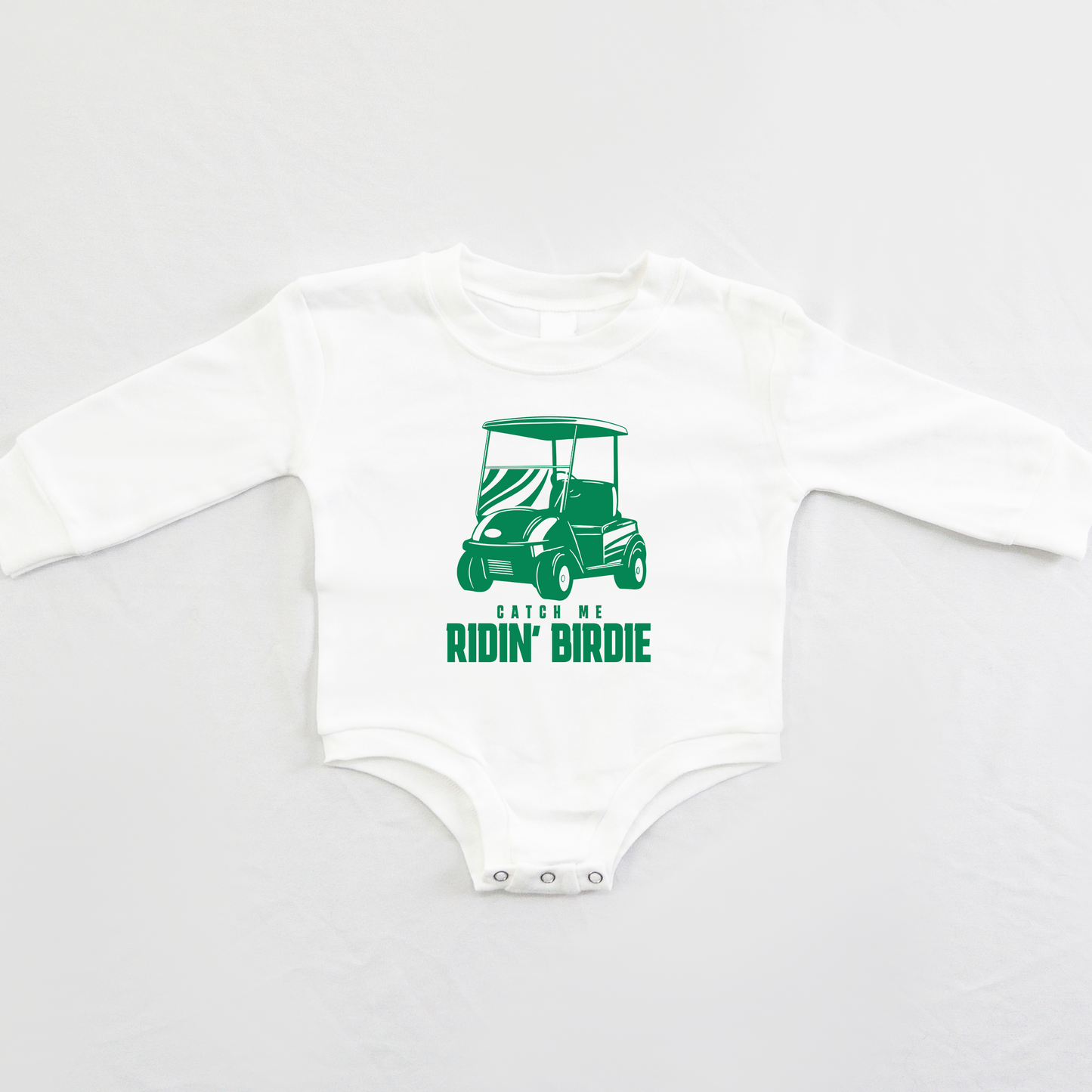 Catch Me Ridin' Birdie Funny Golf Shirt Kids Toddler Youth T-Shirt or Baby Bodysuit