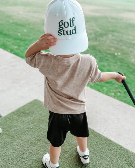 Golf Stud Youth Snapback Hat - Green