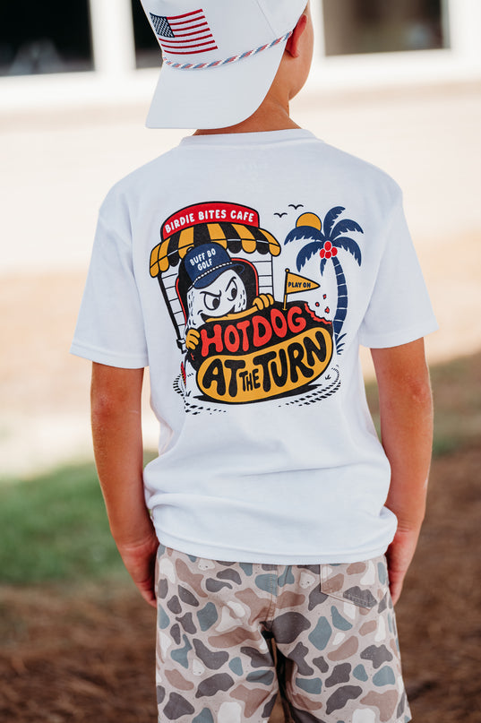 Birdie Bites Cafe Ultra Soft Kids Golf T-Shirt