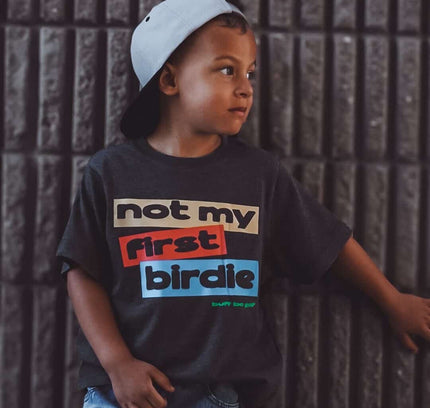 Not My First Birdie Ultra Soft Golf Toddler Youth T-Shirt