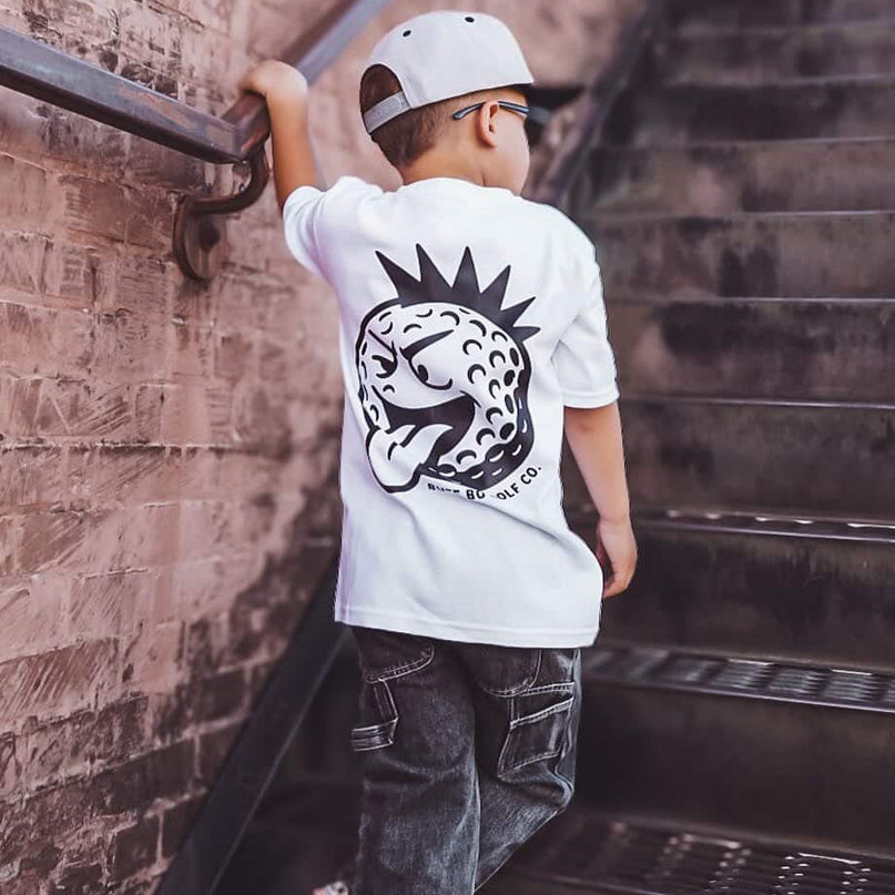 Rockee Punk Rock Ultra Soft Golf Toddler Youth T-Shirt