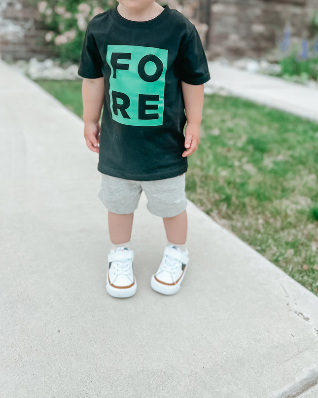 Fore Youth Short Sleeve Golf T-Shirt