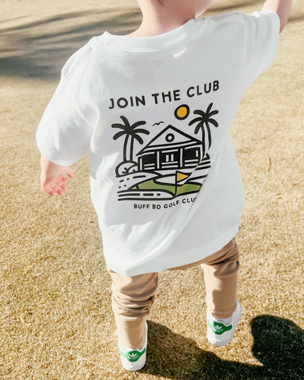 Join the Club Golf Shirt Toddler Youth T-Shirt
