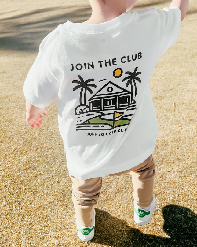 Join the Club Golf Shirt Toddler Youth T-Shirt