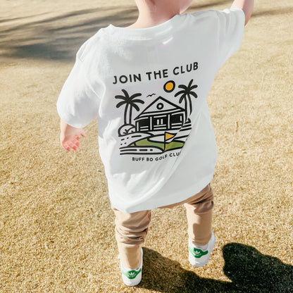 Join the Club Golf Shirt Toddler Youth T-Shirt