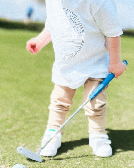 Simple Putt Green Golf Shirt Kids Toddler Youth T-Shirt