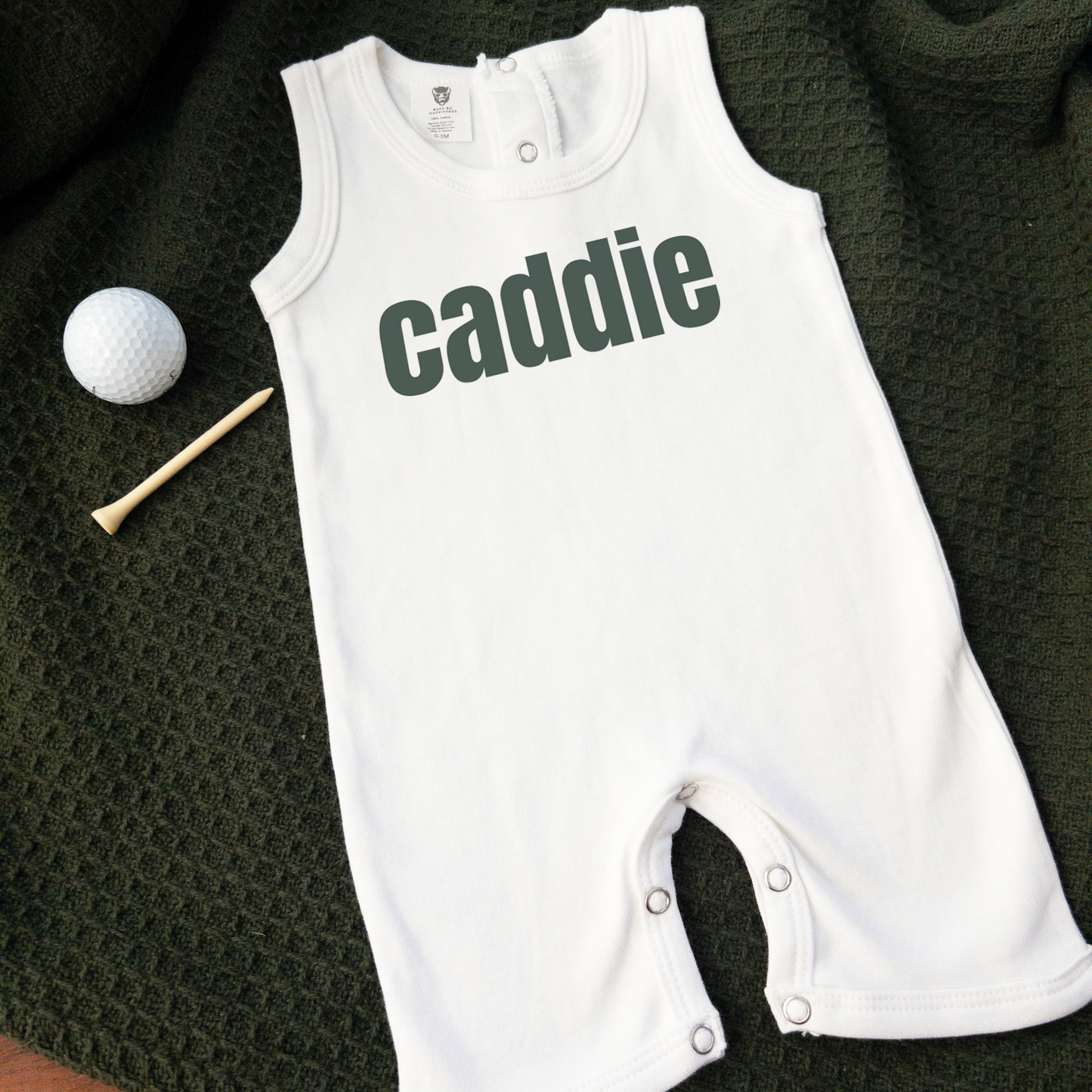 Caddie Golf Shirt Baby Bodysuit Infant Baby Romper