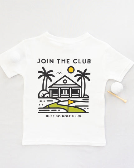 Join the Club Golf Shirt Toddler Youth T-Shirt