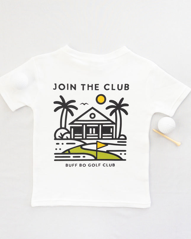 Join the Club Golf Shirt Toddler Youth T-Shirt