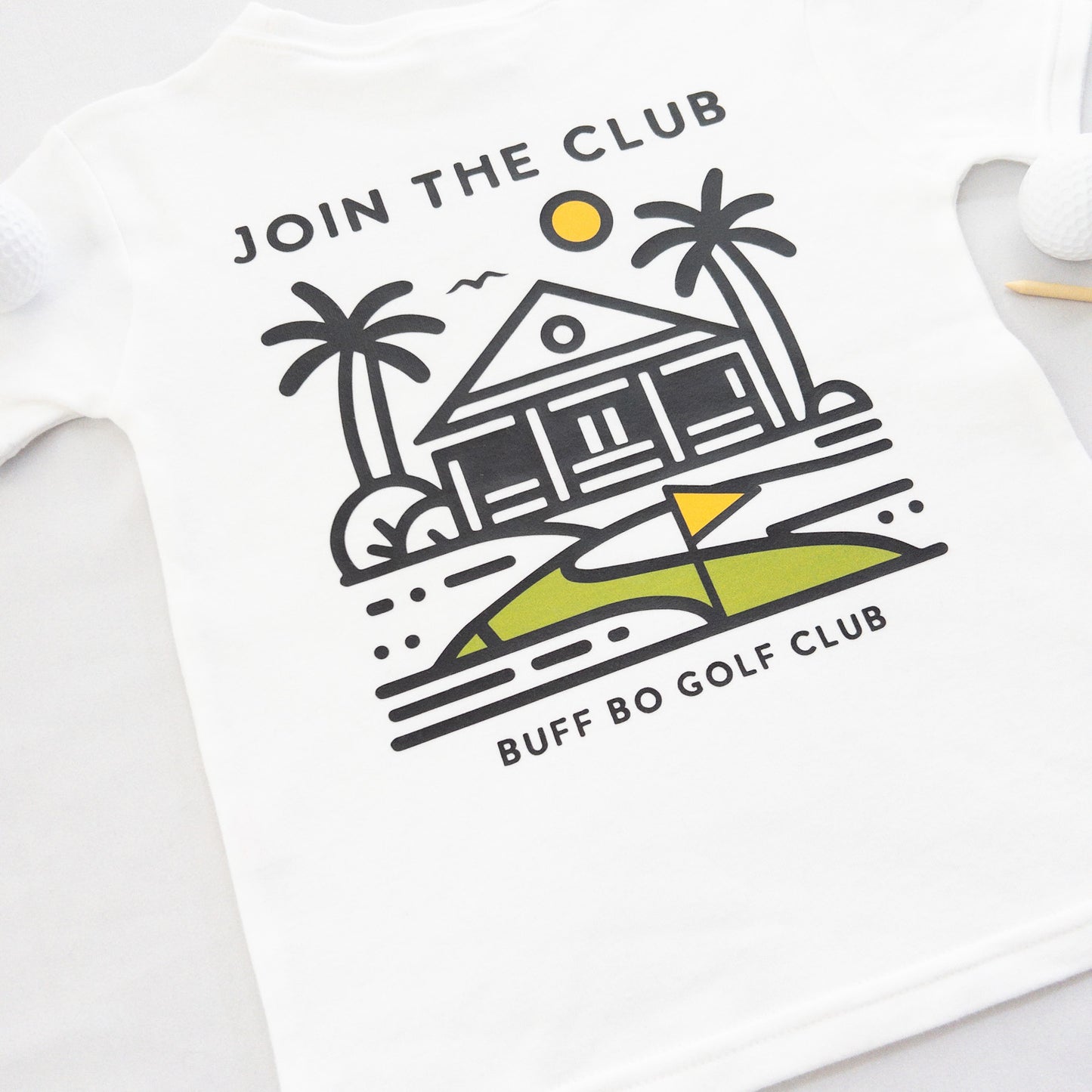 Join the Club Golf Shirt Toddler Youth T-Shirt