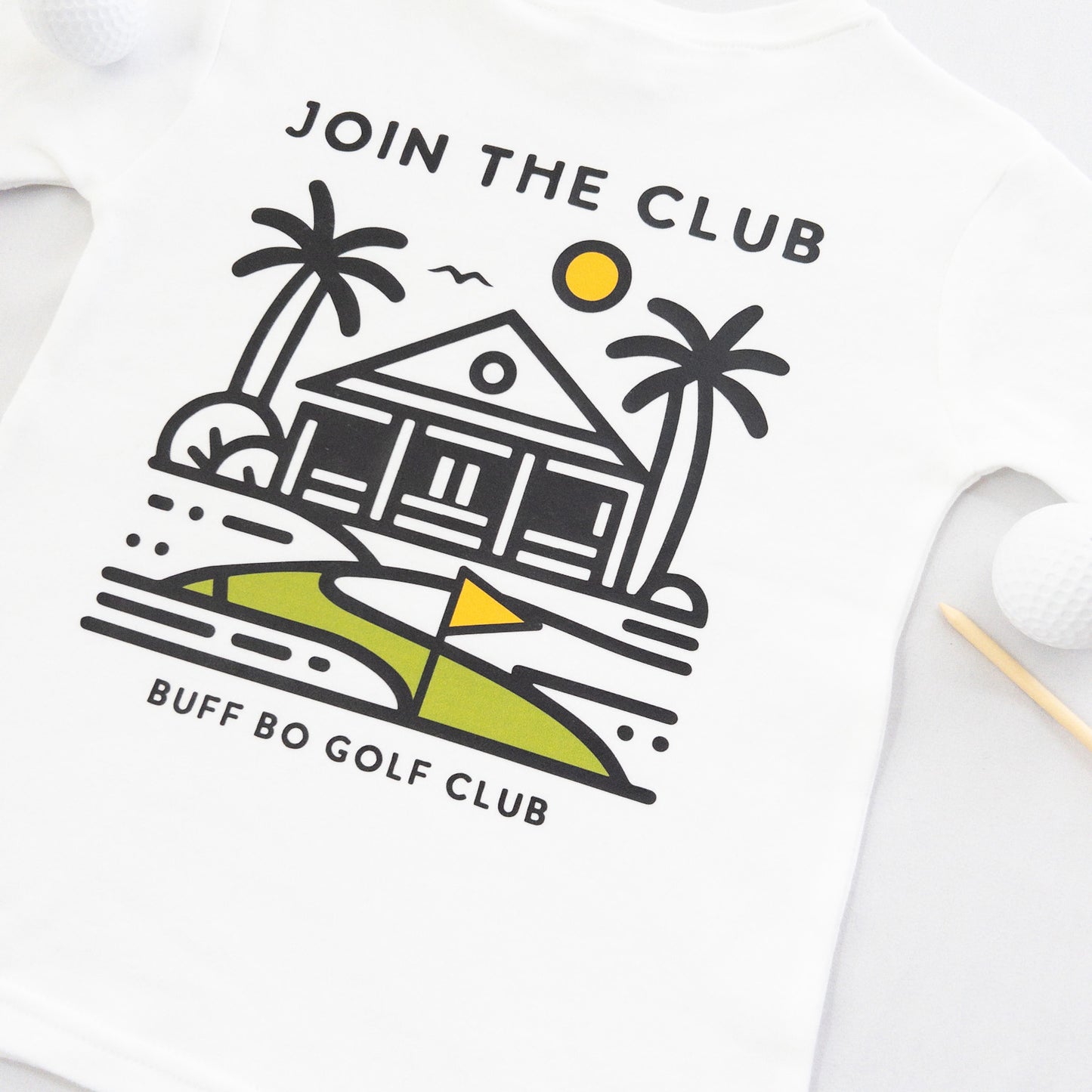 Join the Club Golf Shirt Toddler Youth T-Shirt