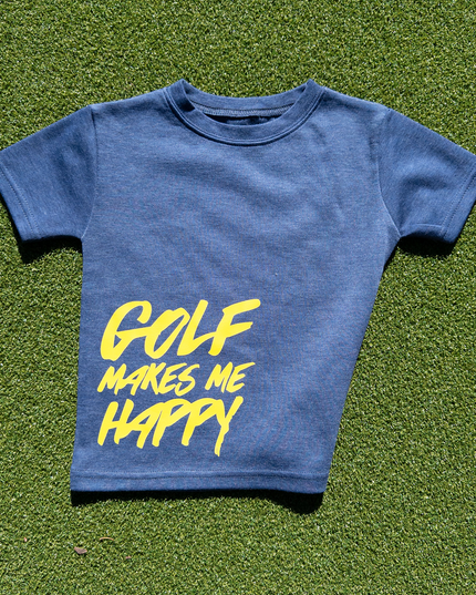 Golf Makes Me Happy Ultra Soft Youth T-Shirt
