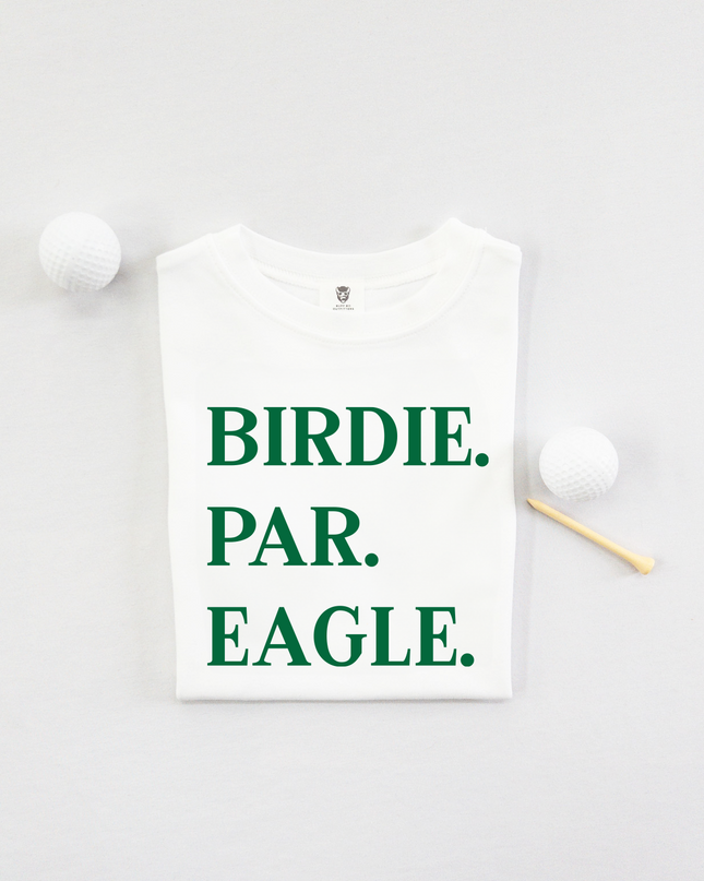Birdie Par Eagle Ultra Soft Youth Golf T-Shirt