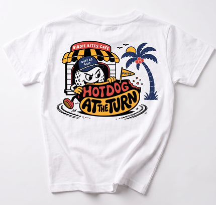 Birdie Bites Cafe Ultra Soft Kids Golf T-Shirt