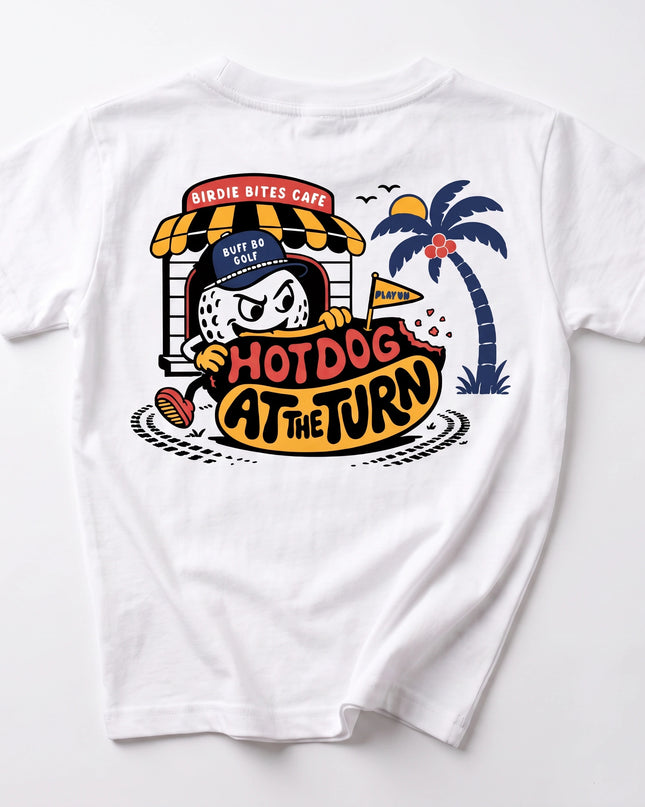 Birdie Bites Cafe Ultra Soft Kids Golf T-Shirt