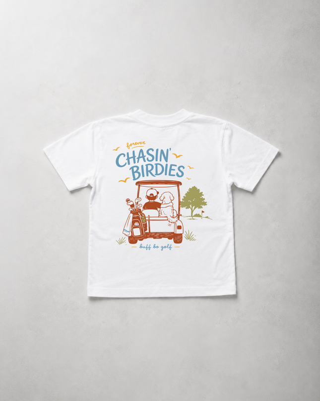 The K Collection: Chasin' Birdies Ultra Soft Toddler Youth Golf and Dog Tee-Shirt