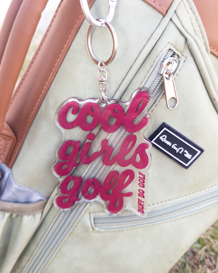 Cool Girls Golf Keychain