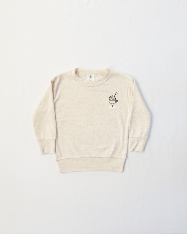 Not Everyone's Cup of Tee Golf Youth Lightweight Long Sleeve Sweatshirt