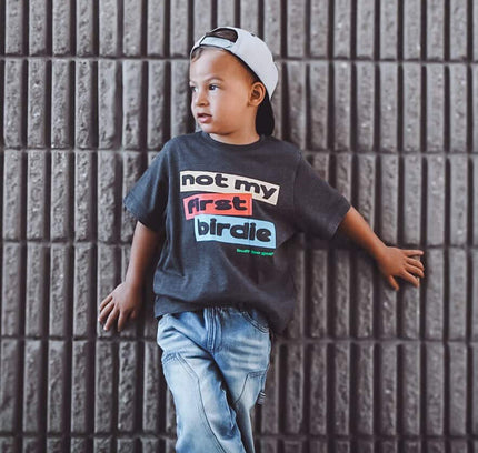 Not My First Birdie Ultra Soft Golf Toddler Youth T-Shirt