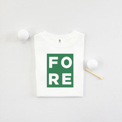 Fore Youth Short Sleeve Golf T-Shirt