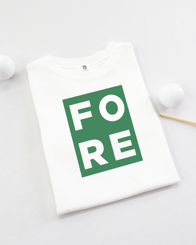 Fore Youth Short Sleeve Golf T-Shirt