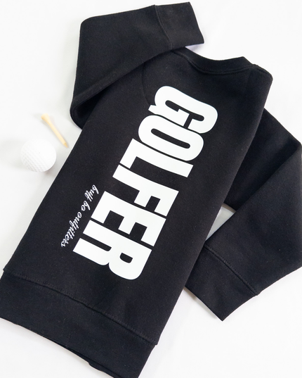 Streetwear Golfer Youth Toddler Fleece Crewneck Sweatshirt