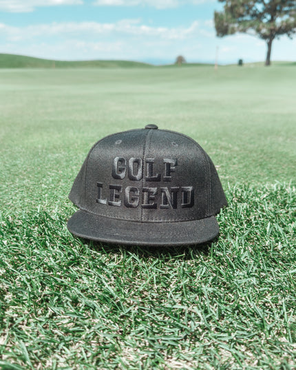 Golf Legend Youth Snapback Flat Bill Trucker Hat