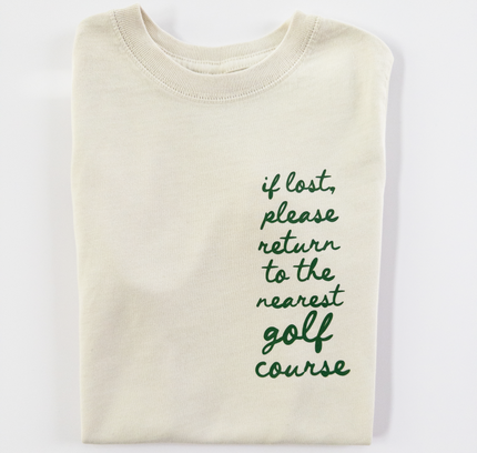 If Lost Ultra Soft Youth Golf T-Shirt