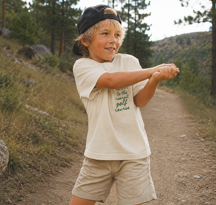 If Lost Ultra Soft Youth Golf T-Shirt