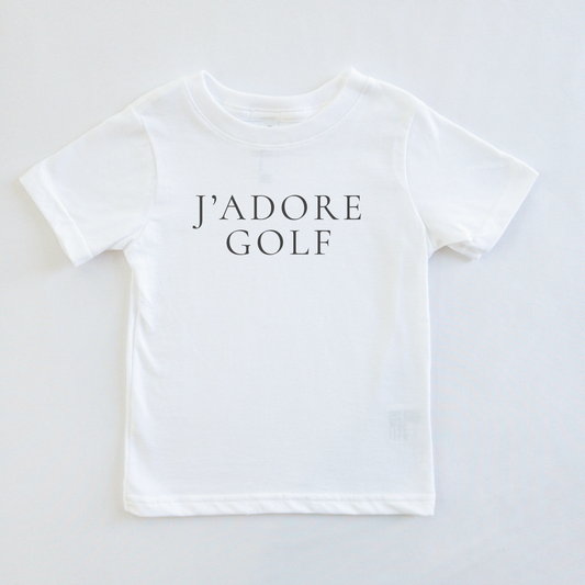 J'Adore Golf Toddler Youth T-Shirt or Baby Romper