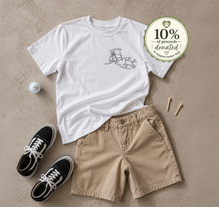 The K Collection: Chasin' Carts Ultra Soft Toddler Youth Golf Tee-Shirt