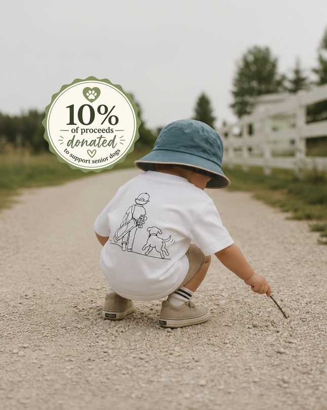 The K Collection: Two Best Friends Ultra Soft Toddler Youth Golf and Dog Tee-Shirt