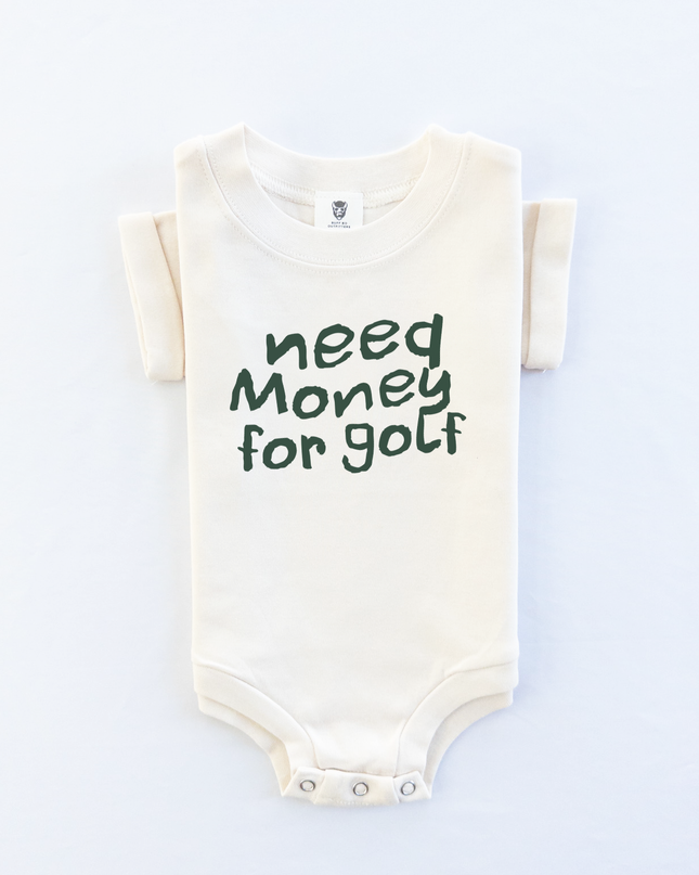 Need Money for Golf Theme Baby Infant Bodysuit Onesie®