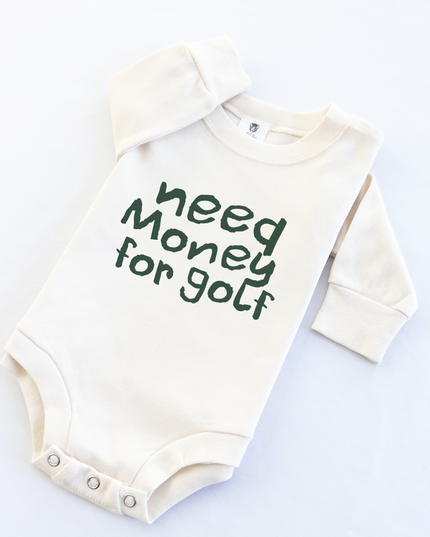 Need Money for Golf Theme Baby Infant Bodysuit Onesie®