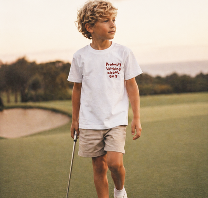 Probably Thinking About Golf Ultra Soft T-Shirt