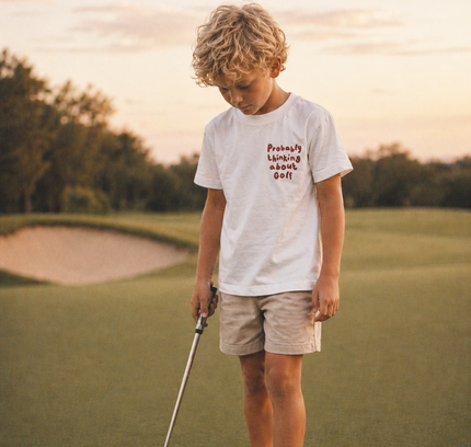 Probably Thinking About Golf Ultra Soft T-Shirt