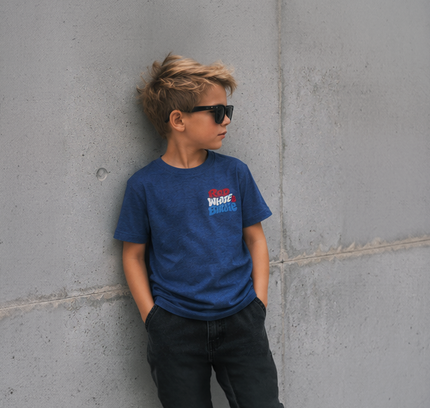 Red White and Birdie Ultra Soft Toddler Youth Golf T-Shirt