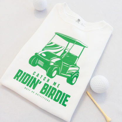 Catch Me Ridin' Birdie Youth Short Sleeve Golf T-Shirt
