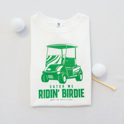 Catch Me Ridin' Birdie Youth Short Sleeve Golf T-Shirt
