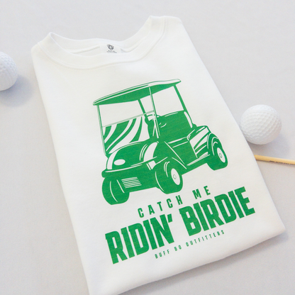 Catch Me Ridin' Birdie Youth Short Sleeve Golf T-Shirt