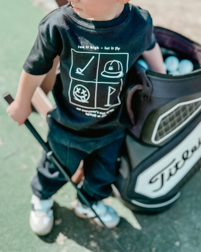 Fun Street Appeal Style Golf Theme Ultra Soft Kids Toddler Youth T-Shirt
