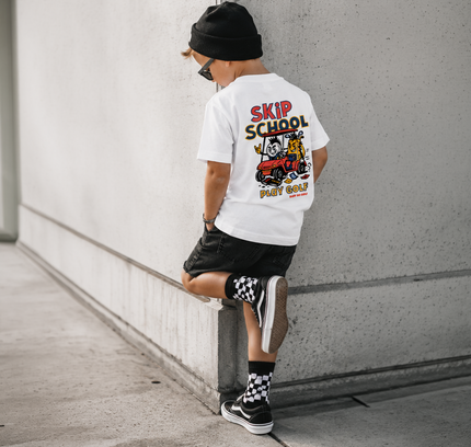 Skip School, Play Golf Ultra Soft Kids Golf T-Shirt