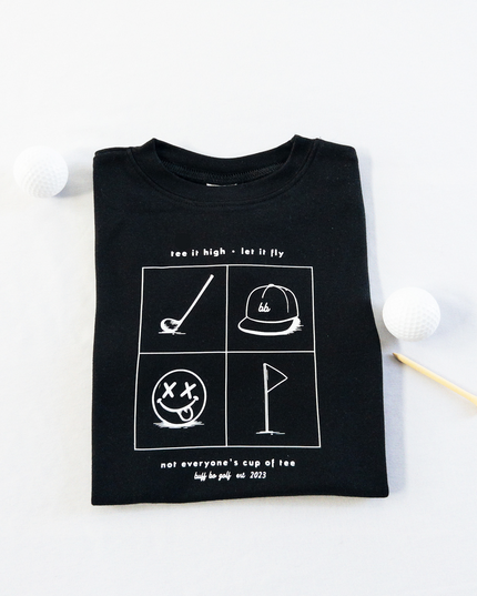 Fun Street Appeal Style Golf Theme Ultra Soft Kids Toddler Youth T-Shirt