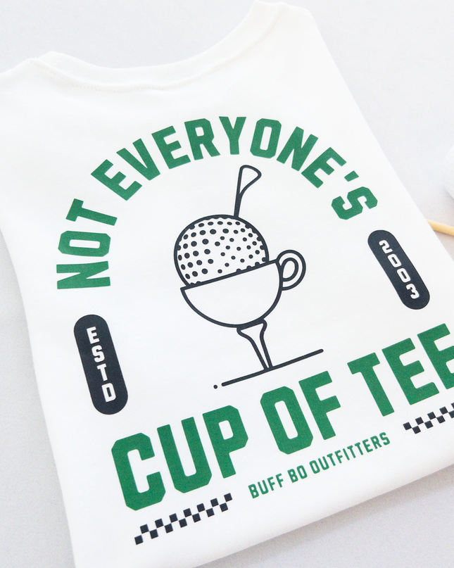 Not Everyone's Cup of Tee Youth Short Sleeve Golf T-Shirt