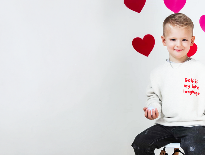 <h2>Golf Is Our<br/><span style="text-decoration:underline">Love Language</span></h2>